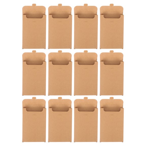 Worgeous 12 Pcs Cards and Envelopes for Making Dispenser Postcard Box
