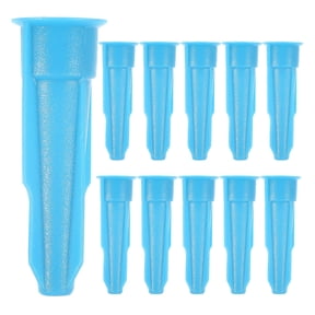 SEWCHICS 12-Pack Caulk Tube Caps Sky Blue Plastic Caulk Savers for Construction and Home Repair