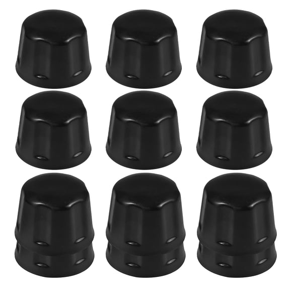 Worgeous 12 Pcs Hub Trailer Accessories Mother 5.50X4.00X3.50CM Black