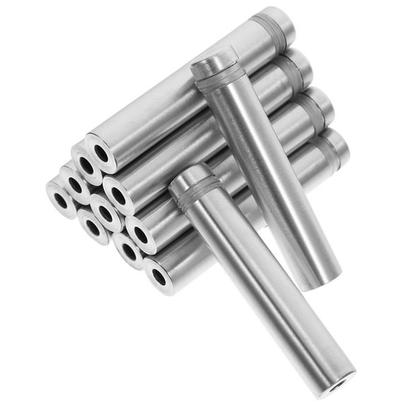 LITINKIMI Mounting Screws Silver 12 Pcs Cylindrical Shape