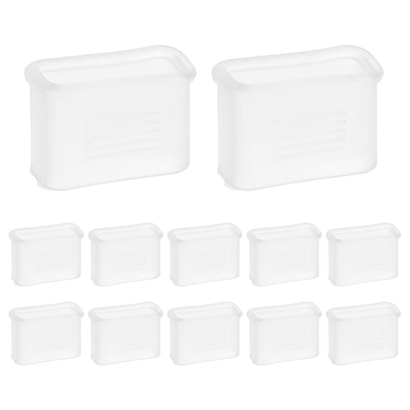 Worgeous  12 Pcs Referee Whistle Mouthpiece Flat Bottom Valves Stem Nozzle Child