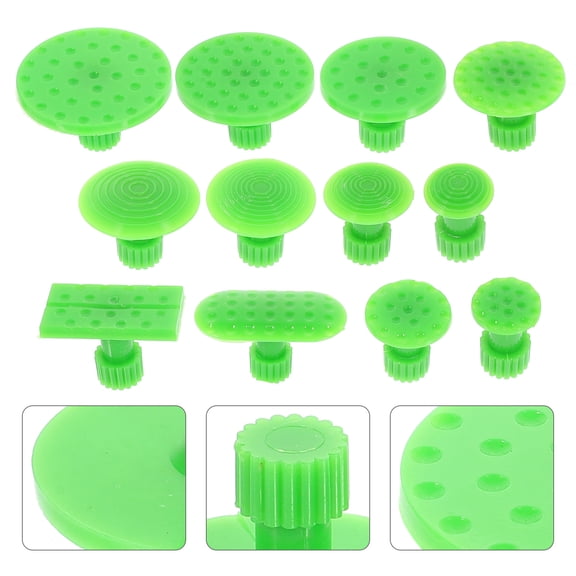 Worgeous 12Pcs Car Dent Puller Tabs for Car Body Repair High Impact Resistance