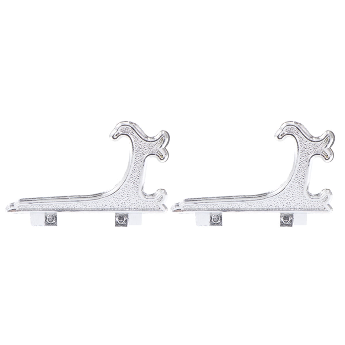 Worgeous 12pcs Plate Display Stand Tray Rack Golden Silver Tray Rack ...