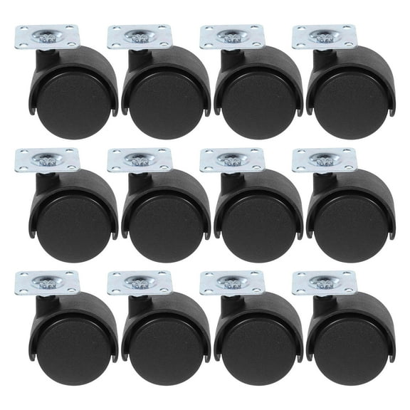 SEWCHICS Caster Furniture 12Pcs 2.1In Hole Spacing