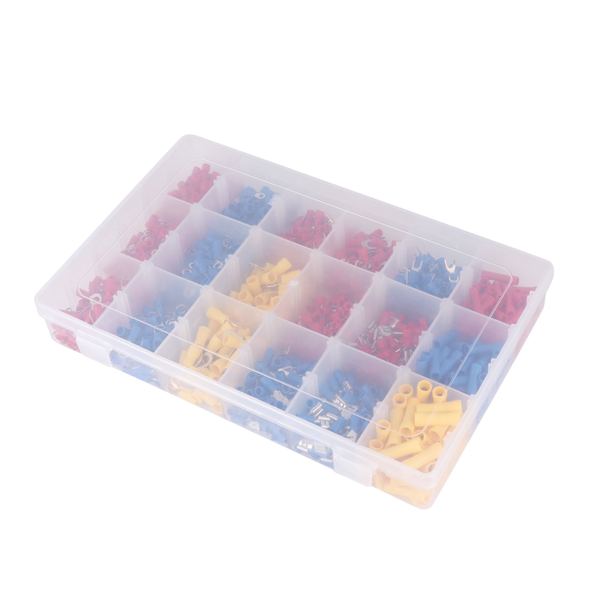 Worgeous Electrical Connector Kit Pvc Assorted Color 1300Pcs Heavy Duty ...