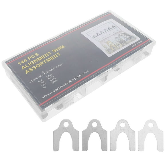 RENACLIPY  144pcs Car Body Shims Assortment for Adjusting Body Parts