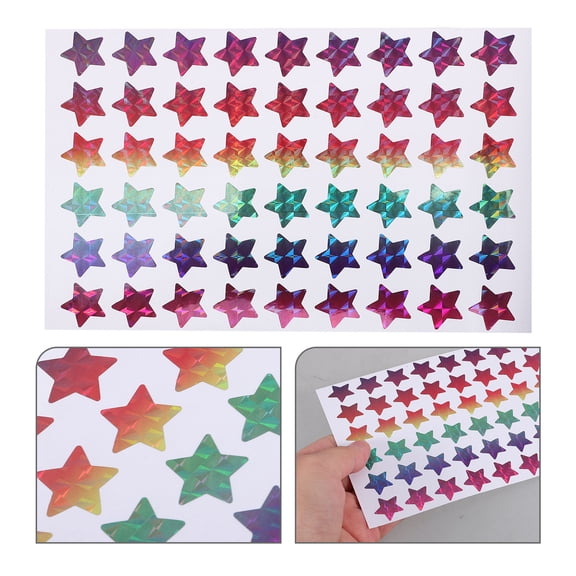 Worgeous  15 Sheets Sticker Chart Star Label Stickers Student