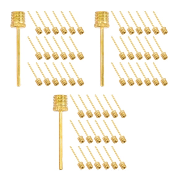 Worgeous 150 Pcs Multi-function Pump Needles Convenient and Portable Ball Pump Needles Pumps Needles for Ball Replacement Inflate Needles Small Pump Needle Professional Basketball Needles