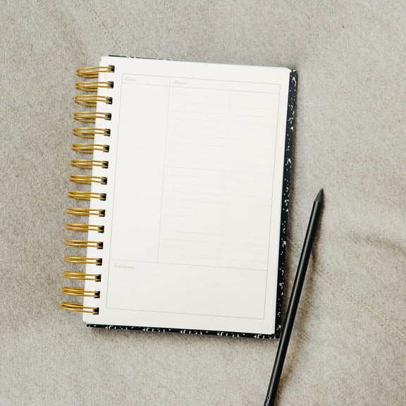 COSMOBETTY Loose-Leaf Refill Papers White 150Pcs 8.3X5.7X0.04In For Journaling And Planning