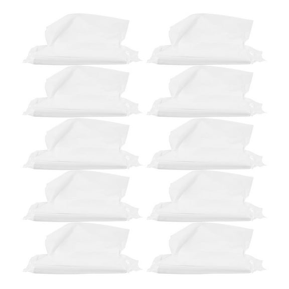 15pcs Car Tissue Refill Pouch for Sun Visor Napkin Travel Size Auto Vehicle Accessories
