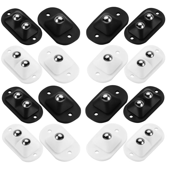 Worgeous 16 Pcs Caster Wheels Castor Wheels 5.00X2.80X1.00CM