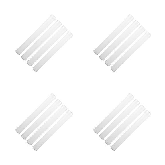 WHAMVOX HOMEMAXS 16 pcs Poster Tube Mailing Shipping Heavy Duty Mailers with Caps Round Plastic Tubes for Storage Transport