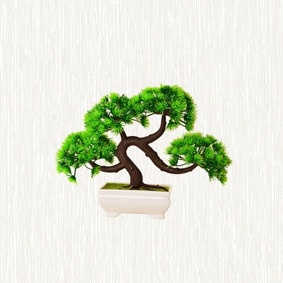 Worgeous 1PC Small Artificial Plants for Indoor Use Home Decor 20x26x6cm