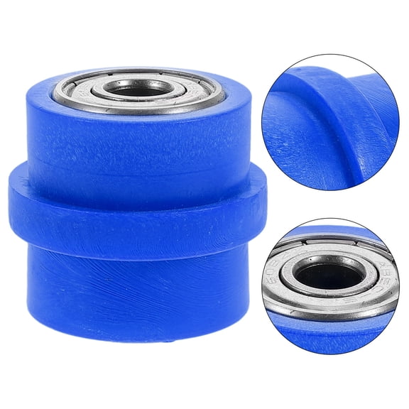 Worgeous 1Pack Bearing Steel Chain Roller for Minibike with Noise Reduction and Durability