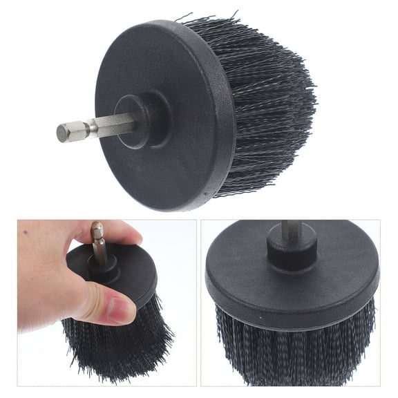Phenofice Drill Scrub Brush Iron Cleaning Tile Walls 1Pack