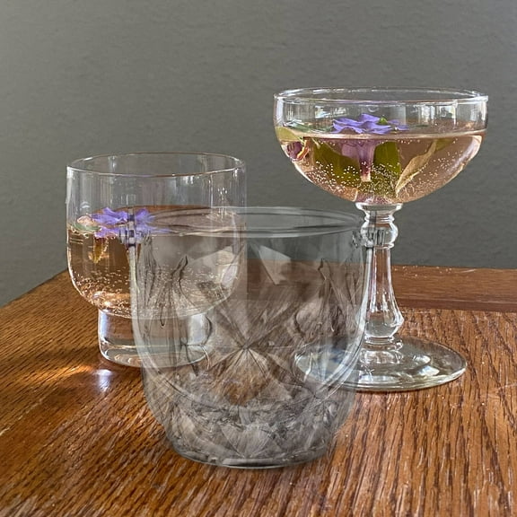 Worgeous Party Ice Bucket Wine Storage Bucket Clear Plastic 1Pcs 5.4x5.1in