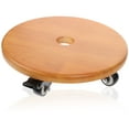 thumbnail image 1 of Worgeous 1Pack Movable Flower Pot Stand With Wheels For Outdoor Use In Patio, 1 of 8