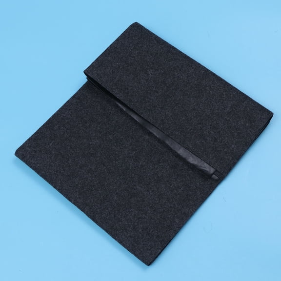 RENACLIPY Non-Stick Bbq Grill Sheet Durable Anti-Skid Bottom for Outdoor Bbq Black