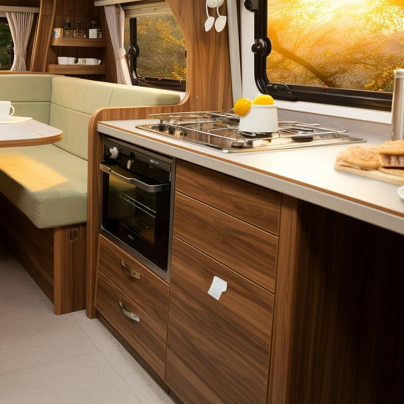 Worgeous 1Pack Push Pull Door Knob for Rv Interior and Home Decor with Modern Design