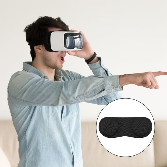 FONDOTIN lens protective cover for VR Headset in Black Memory Foam 1Pcs Back to School