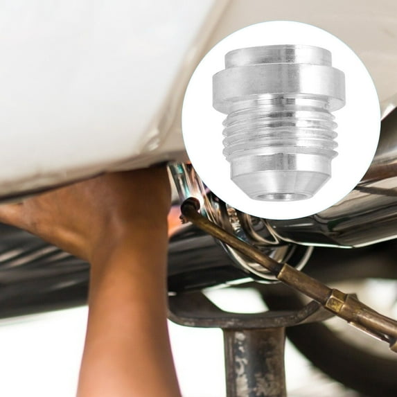 Worgeous 1Pc Oil Cooling Fitting Adapter Practical Welded Joint for Car Modification