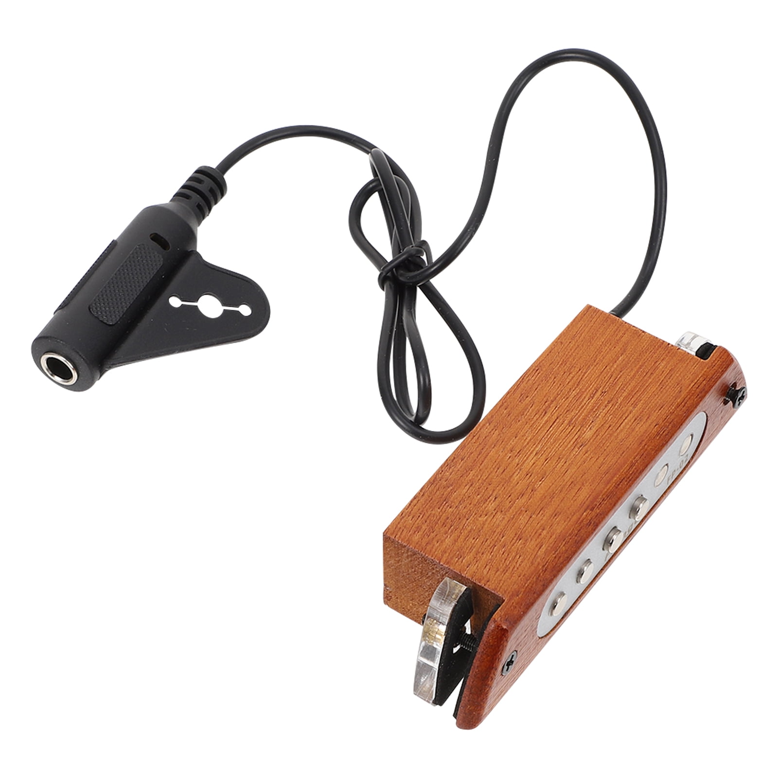 Worgeous 1Pc Portable Folk Guitar Pickup Multipurpose Acoustic Guitar Pickup Accessory ( color)