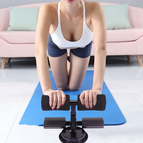 RENACLIPY Abdominal Trainer with Cup for Floor Sit-Ups, Core Workout Equipment for Home Fitness