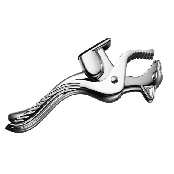 Worgeous 1Pcs Chestnut Clip Walnut Clip Silver Squirrel Shape Nut Cracking Tool Home Cooking Preparation