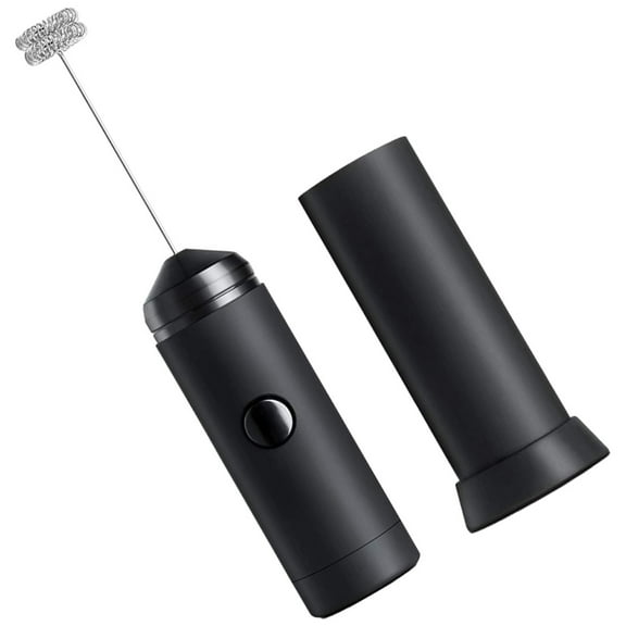 Worgeous 1Pcs Coffee Mixer Black 21x1.8in Hand Held Mixer for Drinks and Liquid Mixing