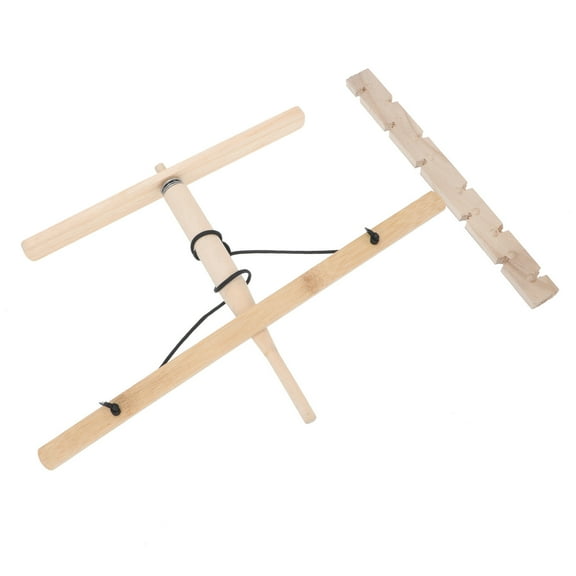 Worgeous 1Pcs Fire Drill Kit Portable Fire Starter Assorted Color Wood Plastic Outdoor Camping 44x33cm