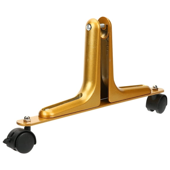 Worgeous 1Pcs Golden Zinc Alloy Room Divider Screen Holder Support for Home Users Bedroom