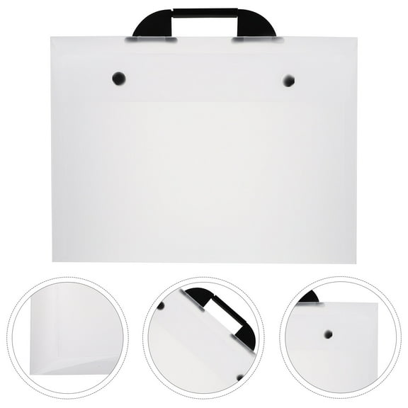 Worgeous Art Case Art Portfolio Bag Waterproof Document Storage 1Pcs 18.5x14in