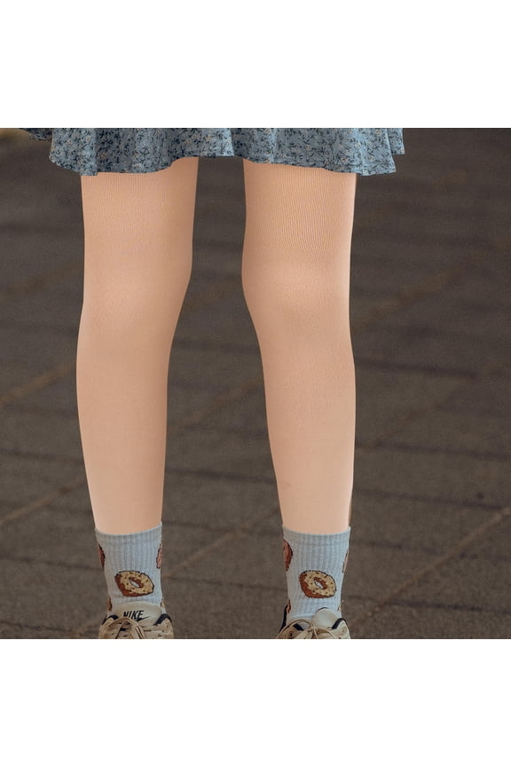 1Set Beige Skating Pantyhose Leg Support for Roller Skating Shows 11.8x7.9x0.08in