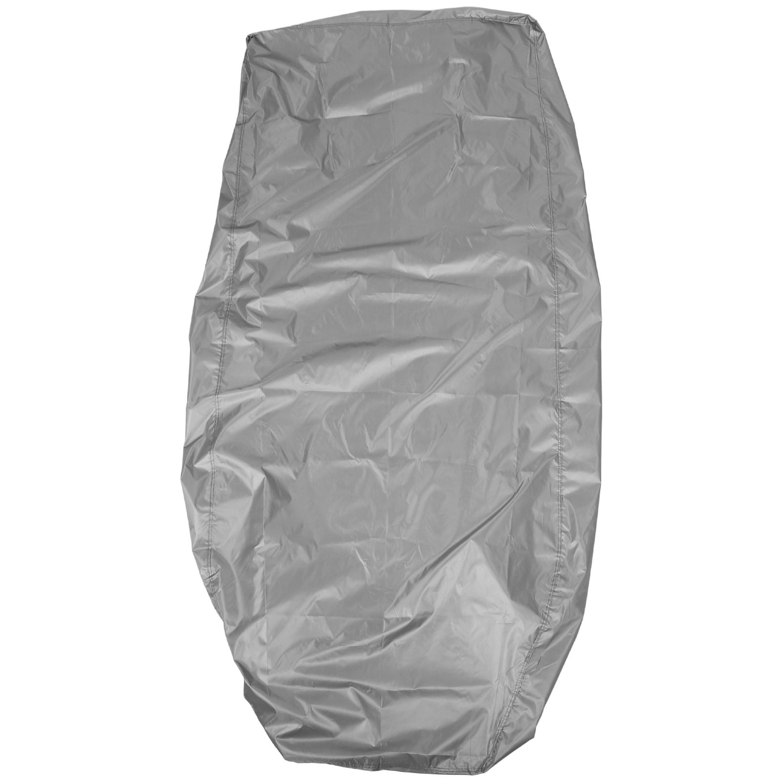 BESTYASH Grey Waterproof Kayak Protective Cover with Durable Rubber Fabric and Adjustable Buckles for Outdoor Use
