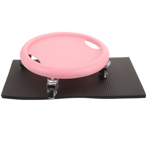 Worgeous 1Set Metal PP Abdominal Training Plate for Men Women Gym Exercise Gliding Discs