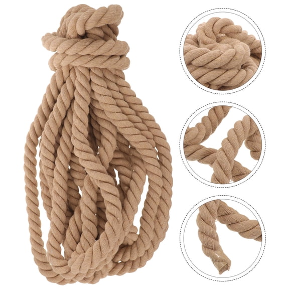 Worgeous Utility Rope Nautical Rope Hemp Thread 1Set Outdoor Settings