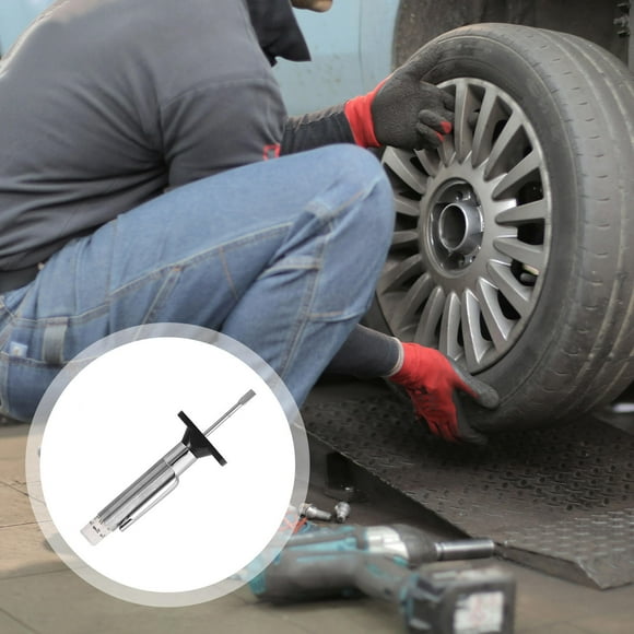 Worgeous 1Set Rectangular Plastic Tire Tread Depth Gauge for Vehicle Owners and Diy Enthusiasts