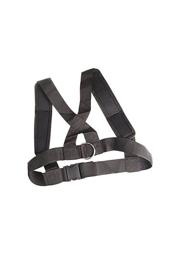 1Set Resistance Bands for Working Out Sled Harness with Cloth and Metal for Fitness Enthusiasts