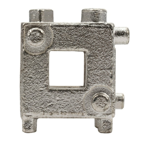 Worgeous 1Set Silver Carbon Steel Piston Caliper for Automotive Brake Tool 1.38 x 1.38 x 1.18 Inch