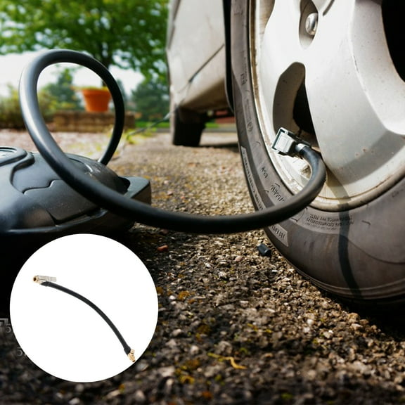 Phenofice Bike Tire Pump Extension Hose 1 Set Compatible with Bicycle Air Pumps and Inflators