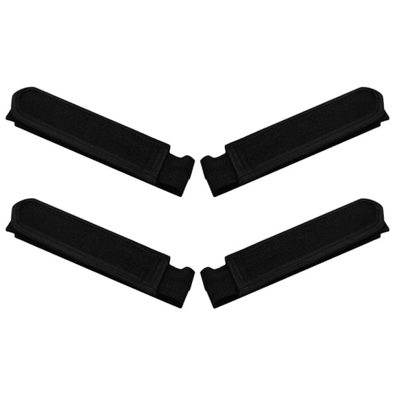 Worgeous 2 Pairs Anti-Slip Pedal Toe Straps For Road Bikes Bike Pedal Straps Adjustable Bike Pedal Belts Toe Straps Training Pedal Straps Cycling Accessories