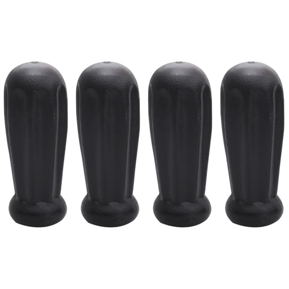 Worgeous 2 Pairs Double Sided Wall Hooks Multi 10.50X3.50X3.50CM Black