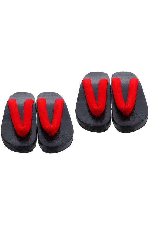 2 Pairs Japanese Style Mens Clogs Shoes Lightweight Breathable Casual Footwear for Comfort and Style