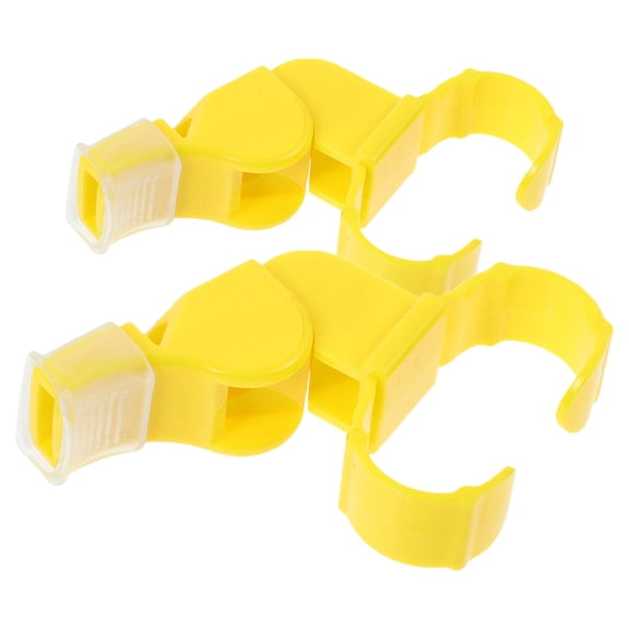 Worgeous 2 Pcs Big Whistle Diving Whistle Ring Whistle 9.00X5.00X2.00CM Yellow