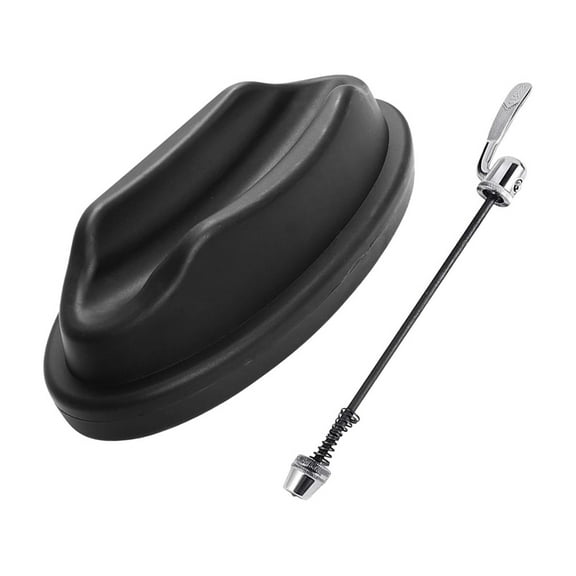 Worgeous 2 Pcs Bike Front Wheel Riser Block Stabilize Bike Support for Bike Trainer