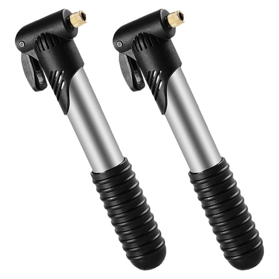 Worgeous 2 Pcs Bike Pump Portable Cycle Tire Inflator Bicycle