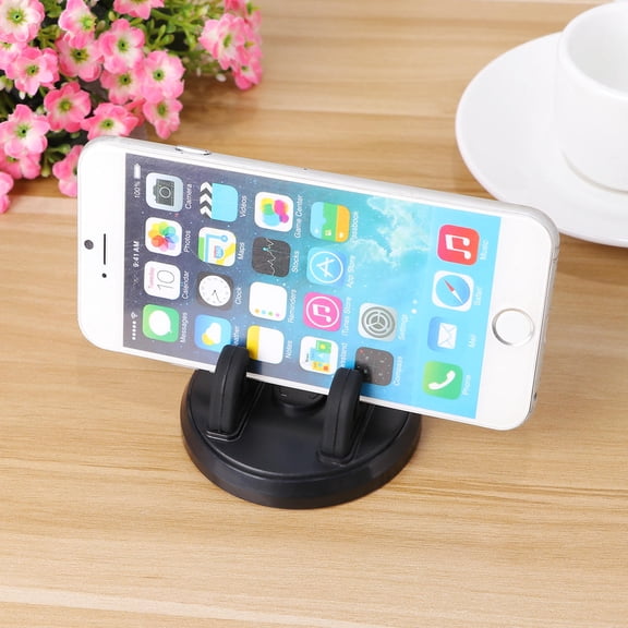 Worgeous  2 Pcs Car Phone Holder View Vehicle Adjustable Cellphone Stand for Black