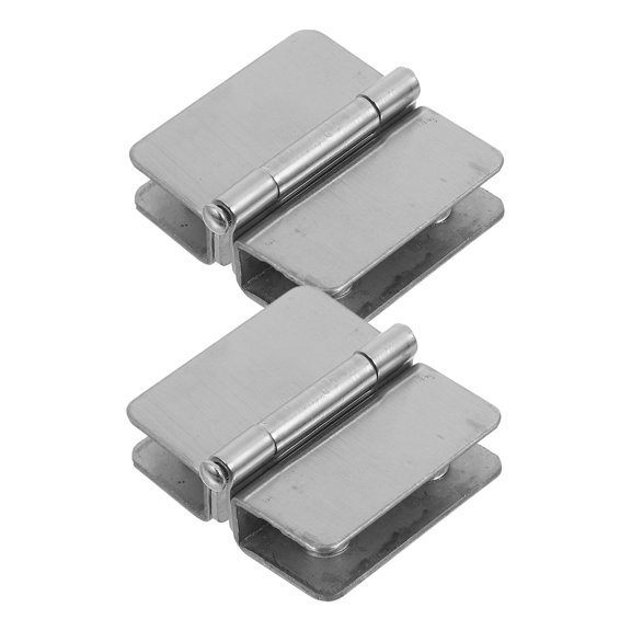 Worgeous 2 Pcs Desktop Hanging Decoration Stainless Steel Hinge