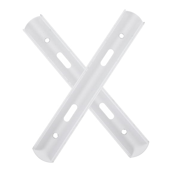 Worgeous  2 Pcs Detachable Ceiling Light Mounting Plates Office White