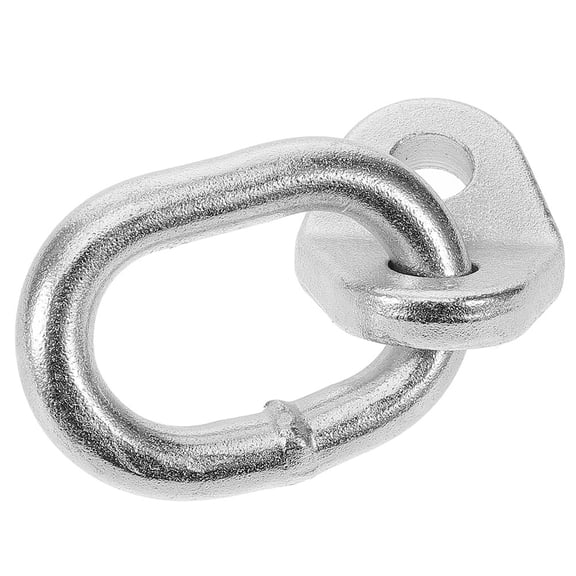 Worgeous  2 Pcs Engine Lifting Sling Motor Mount Pulley Hoist Ring Silver